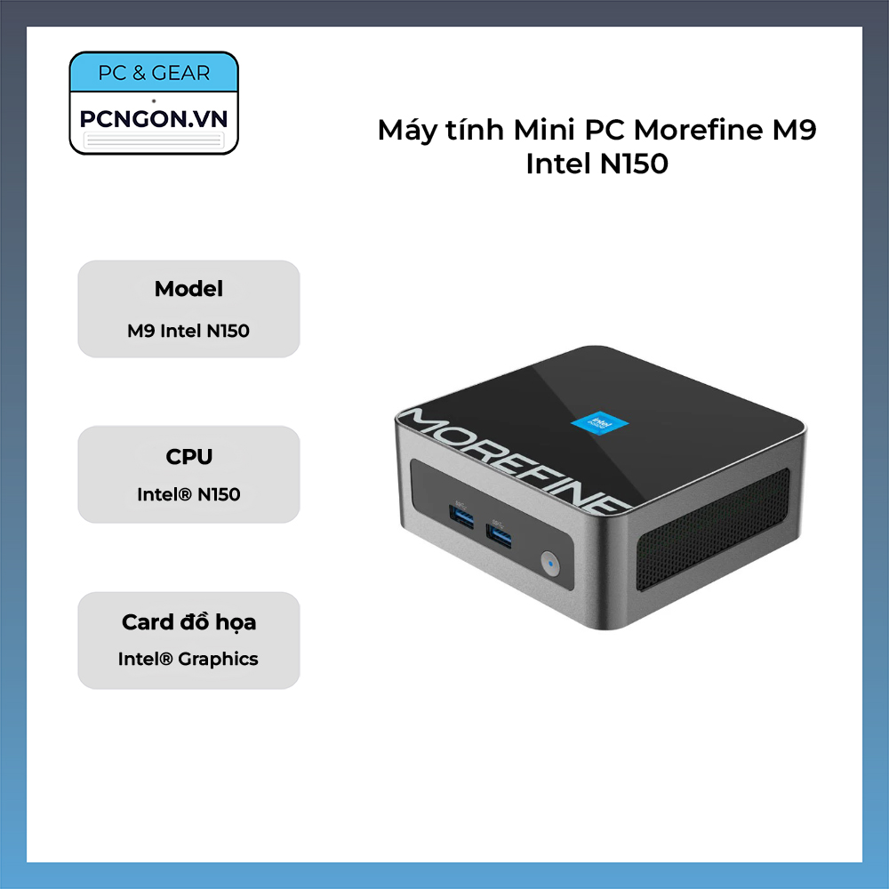 Máy Tính Mini Pc Morefine M9 Intel N150