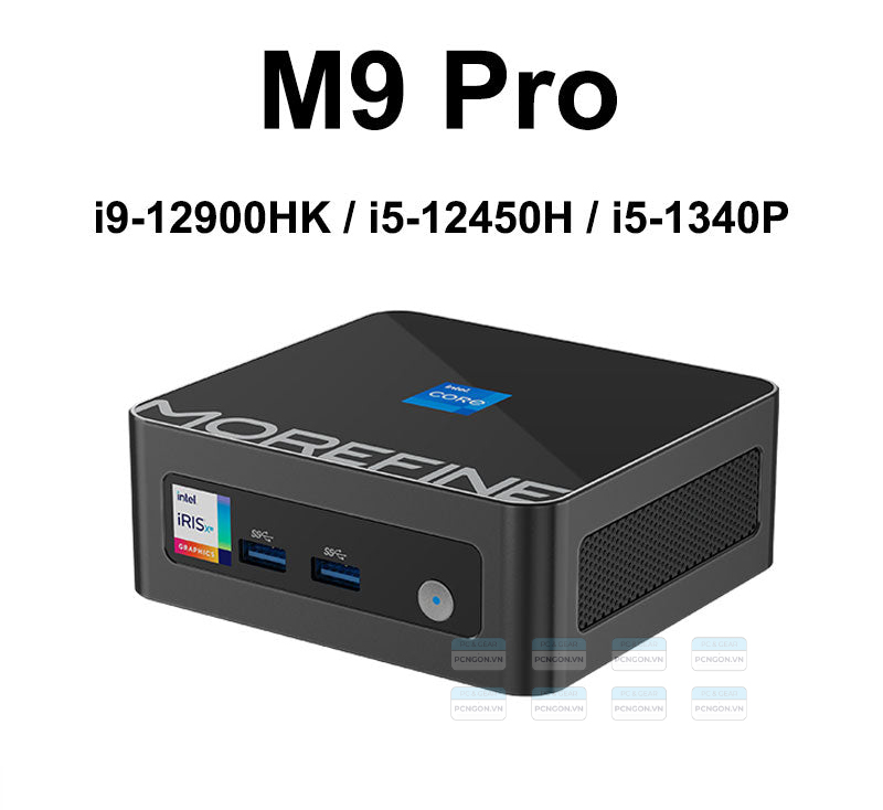 Máy Tính Mini Pc Morefine M9 Pro Intel (i5 12450h I7 13620h I9 12900hk) 3