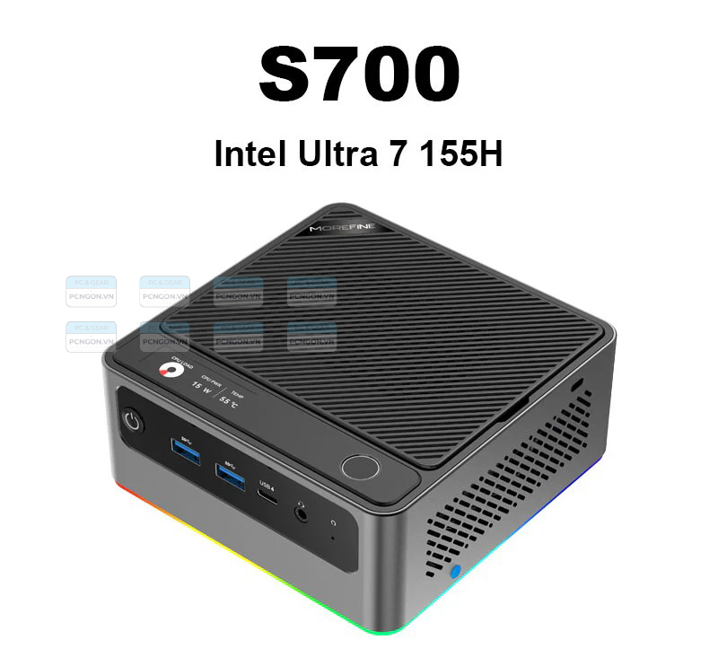 Máy Tính Mini Pc Morefine S700 Intel Ultra 7 155h 3