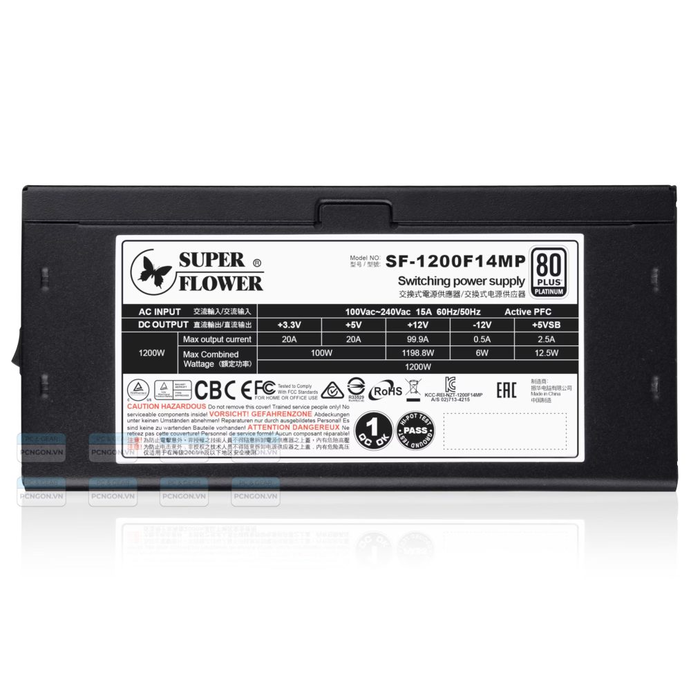 Nguồn Super Flower Leadex Platinum 1200w Se 2
