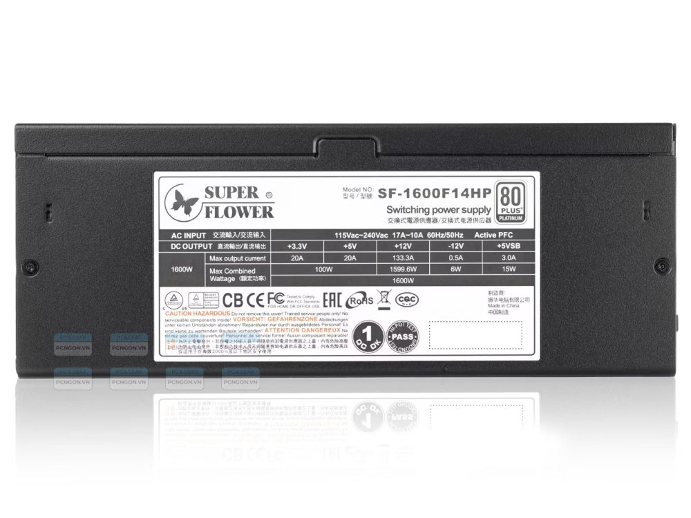 Nguồn Super Flower Leadex Platinum 1600w 4