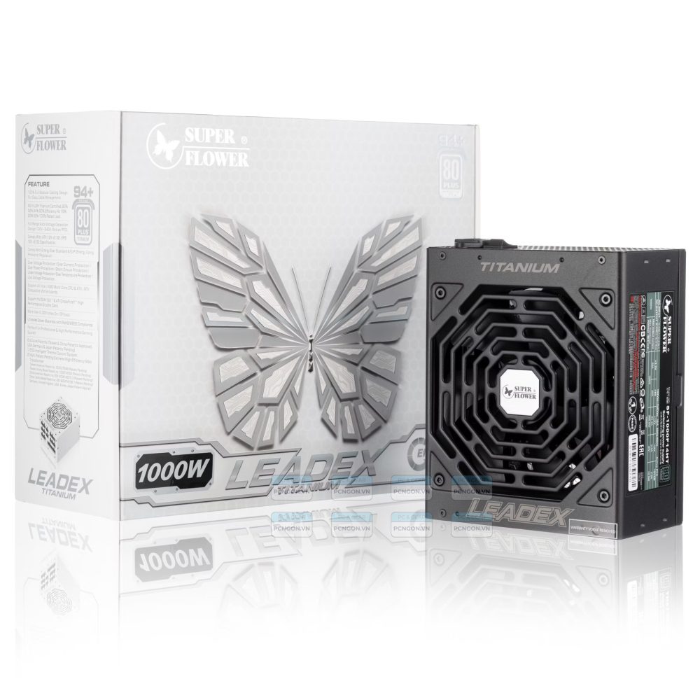 Nguồn Super Flower Leadex Titanium 1000w 2