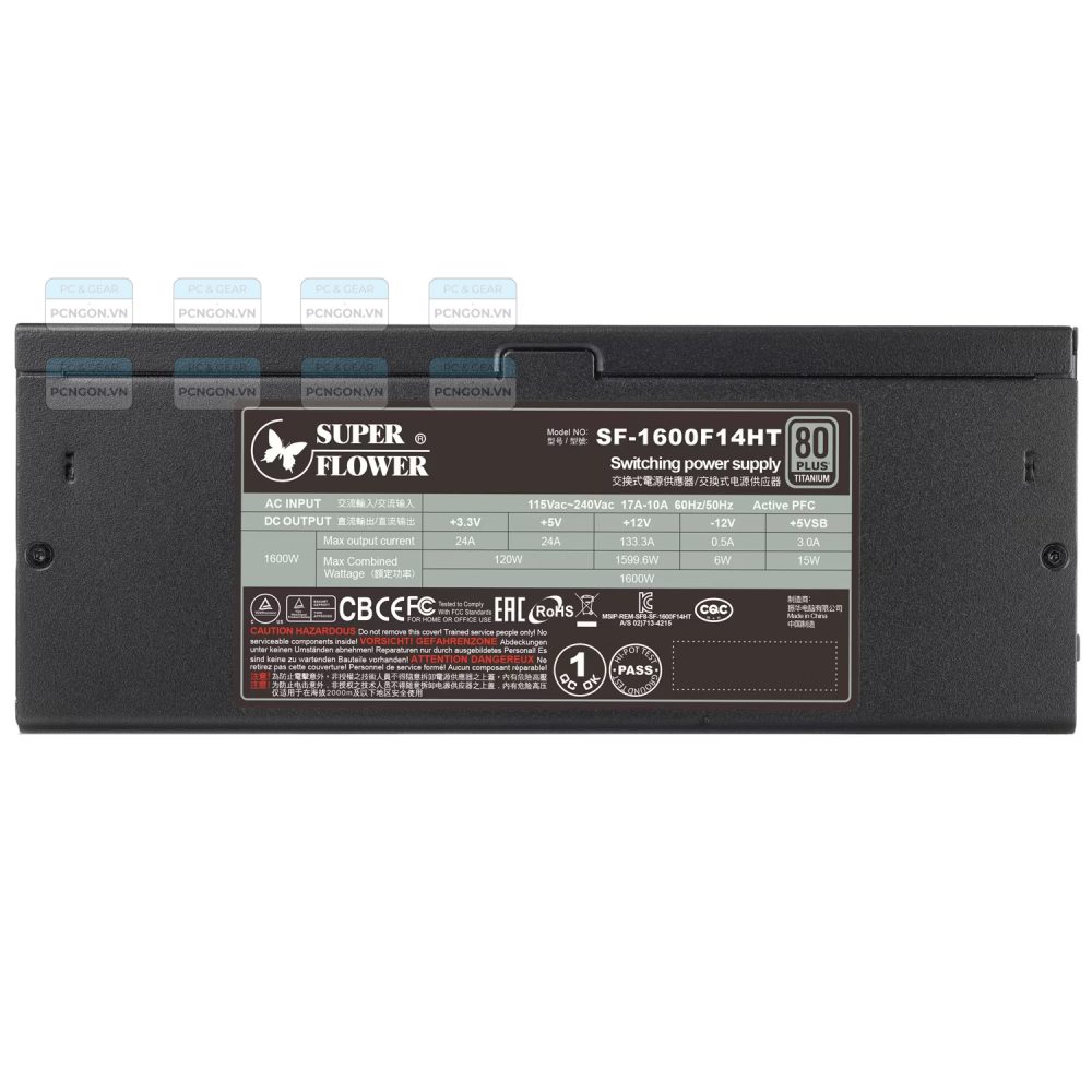 Nguồn Super Flower Leadex Titanium 1600w 1