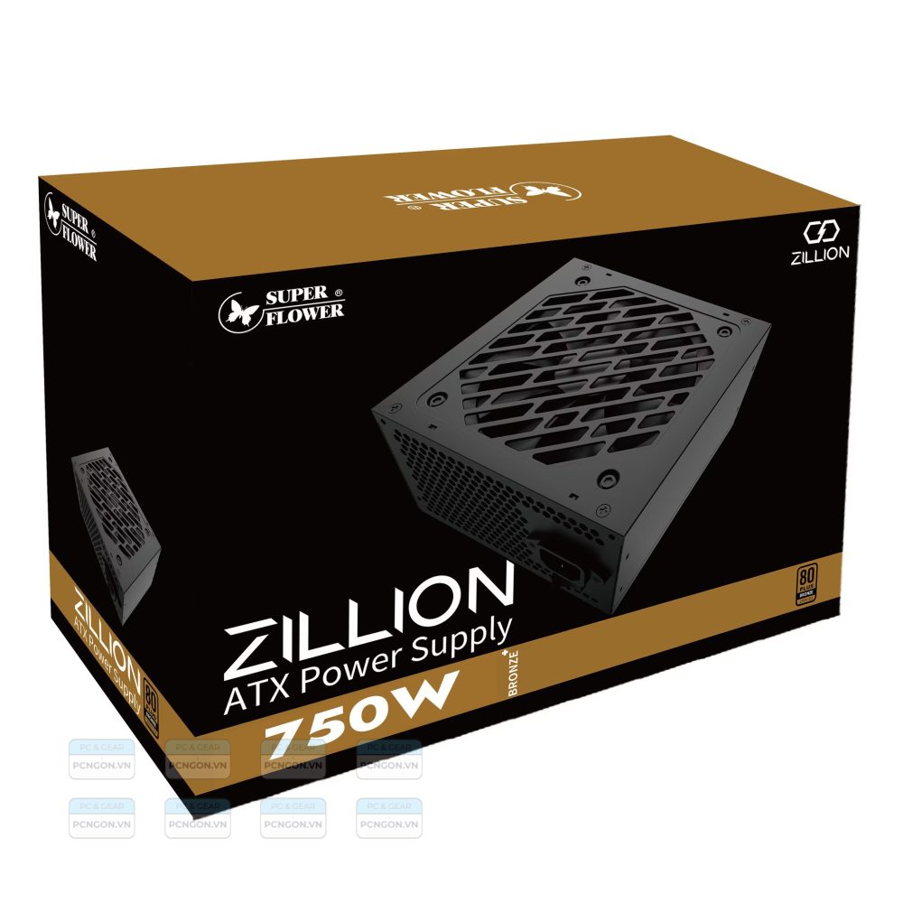 Nguồn Super Flower Zillion 80plus Bronze 750w 2