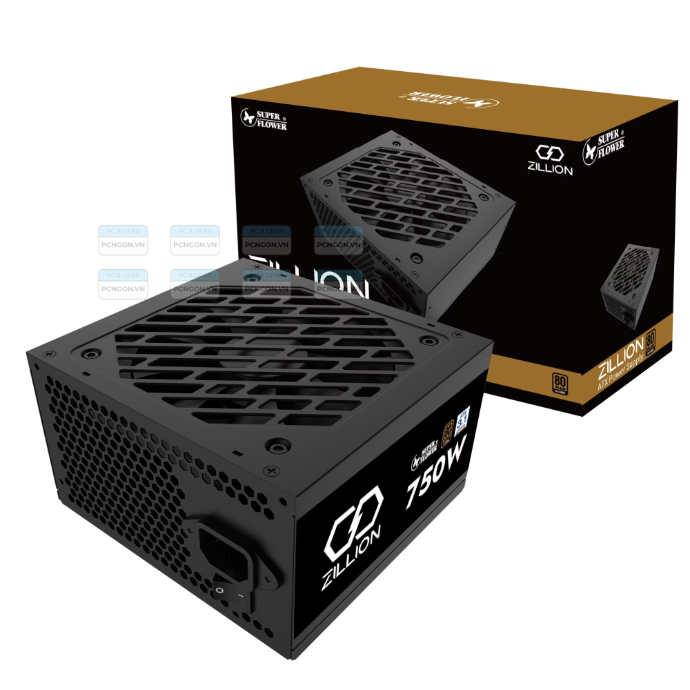 Nguồn Super Flower Zillion 80plus Bronze 750w Atx 3.1 2