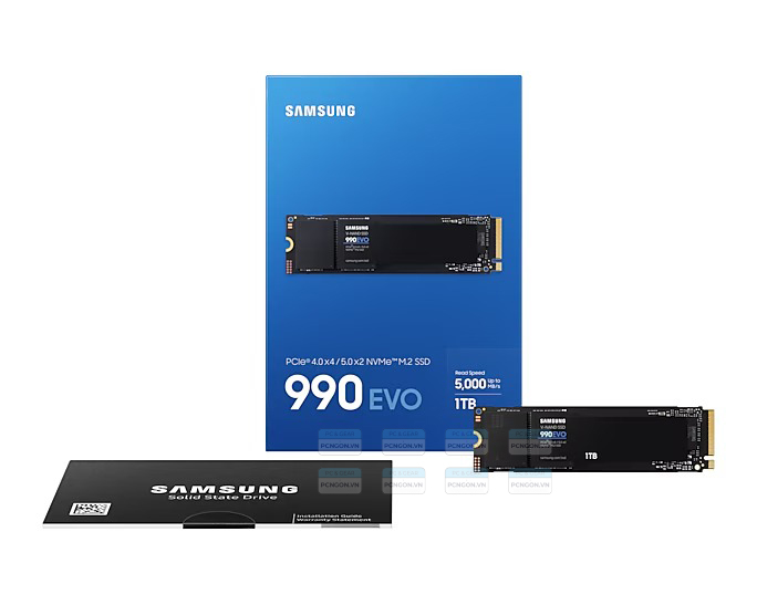 Ổ Cứng Ssd Samsung 990 Evo 1tb M.2 Nvme 8