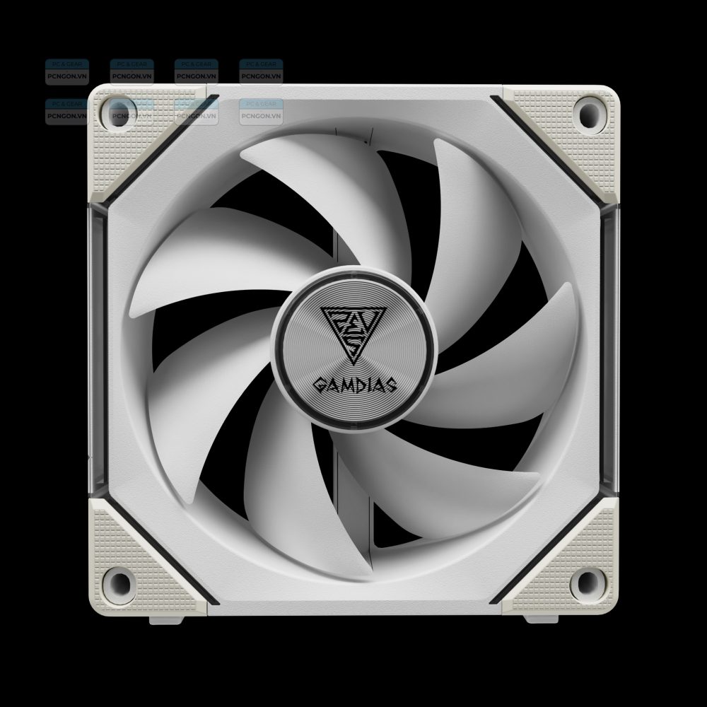 Quạt Tản Nhiệt Gamdias Aeolus P2-1201 White 8