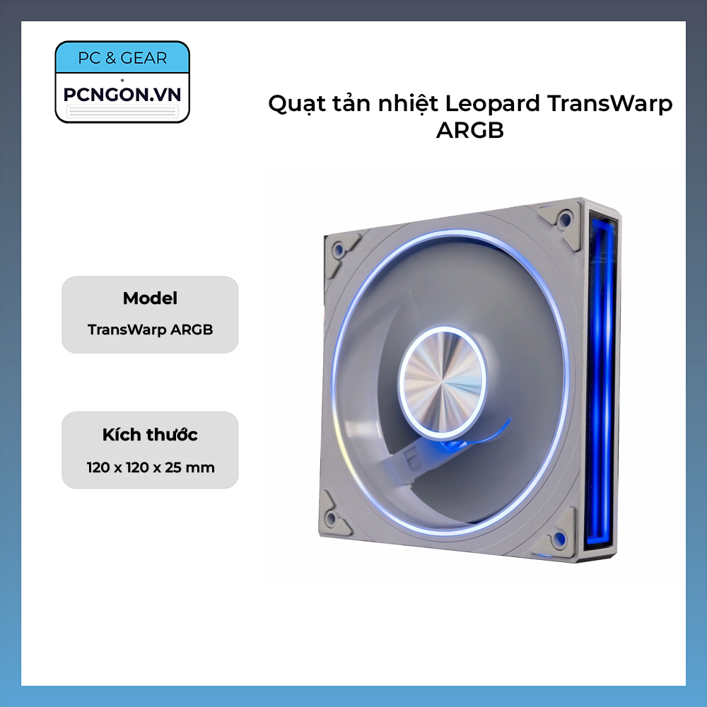 Quạt Tản Nhiệt Leopard Transwarp Argb