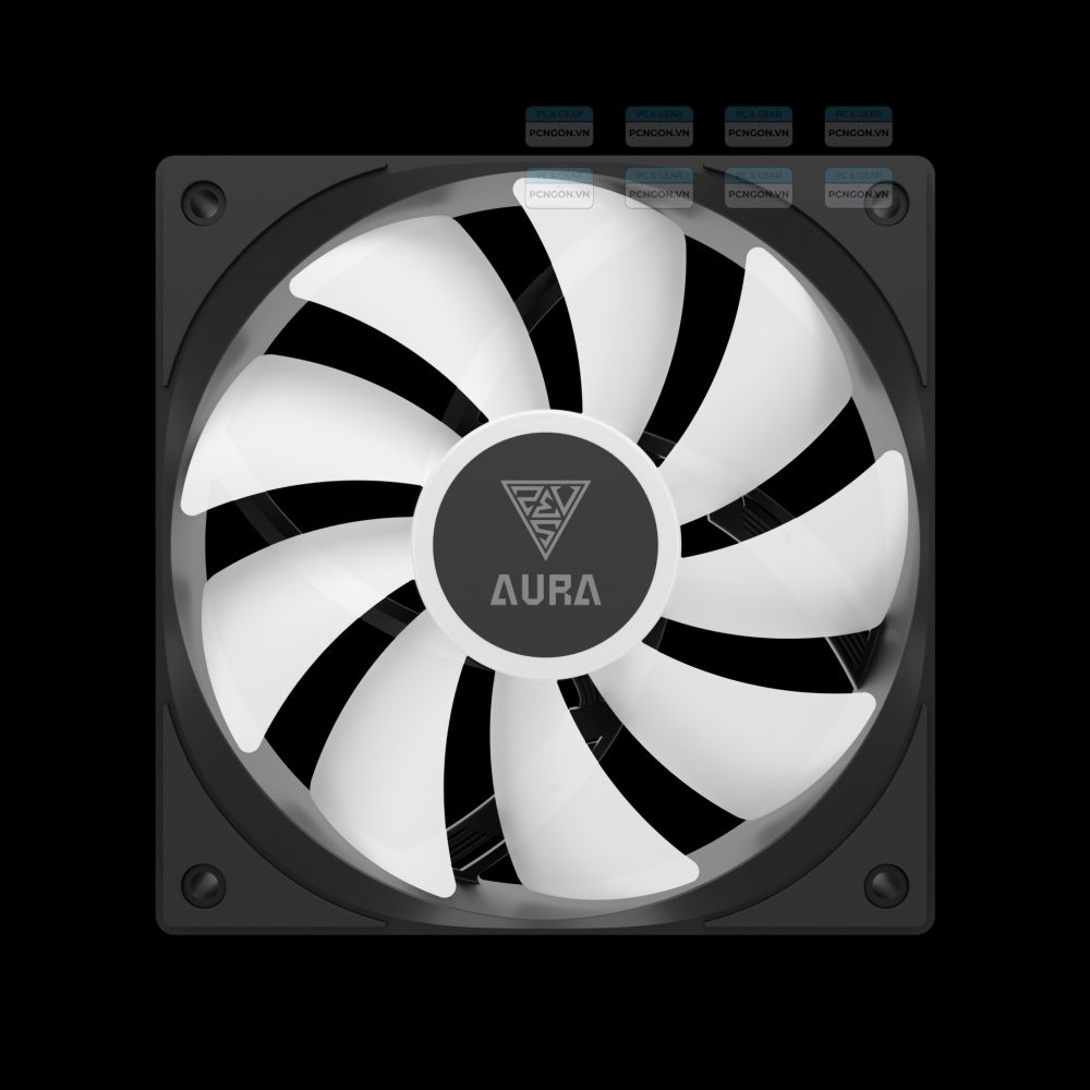 Tản Nhiệt Nước Aio Gamdias Aura Gl360 V2 Argb Black 5