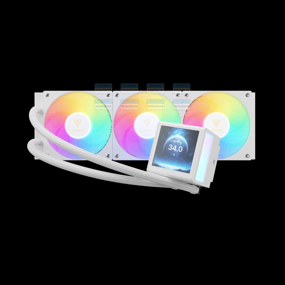 Tản Nhiệt Nước Aio Gamdias Chione P5-360 White 2
