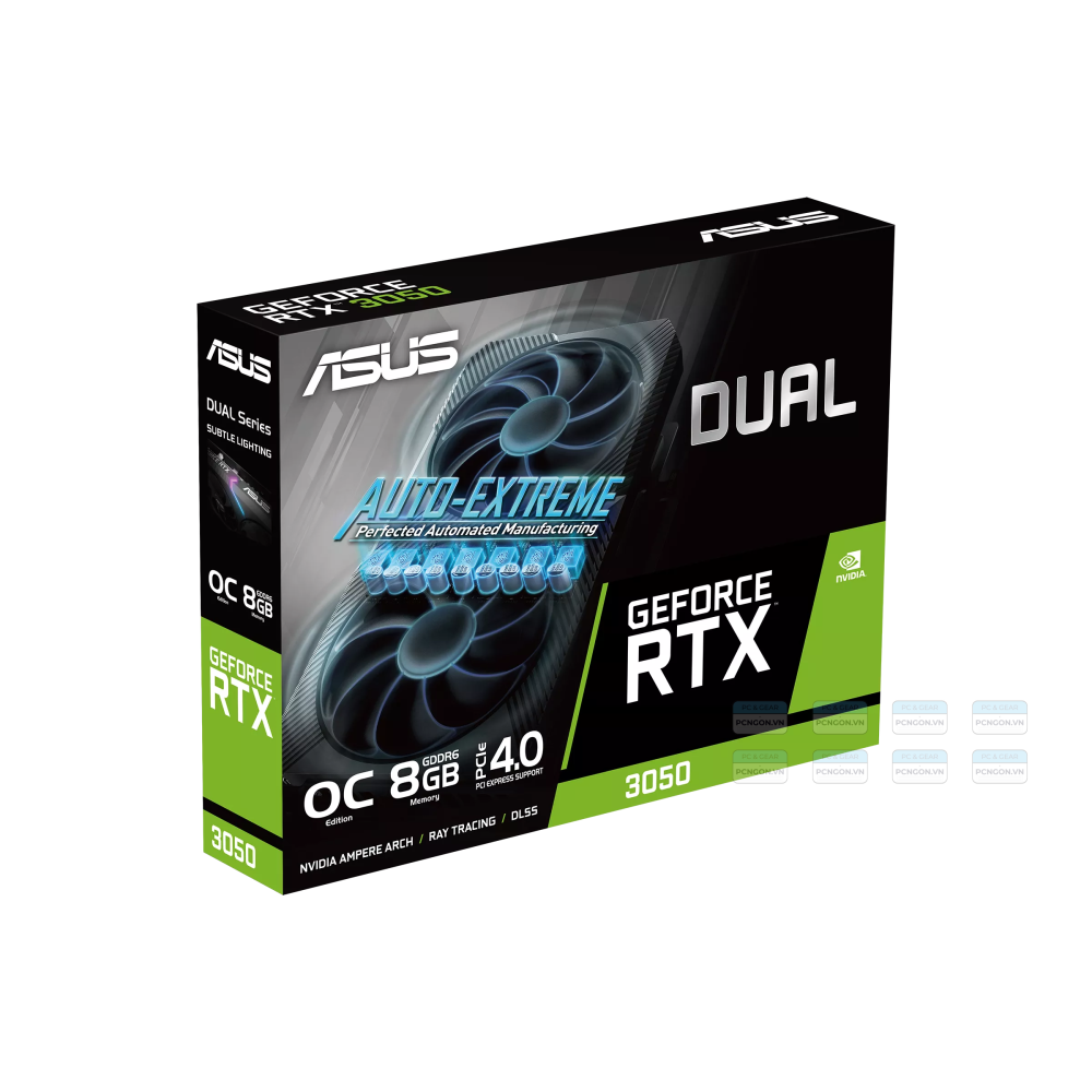 Card Màn Hình Asus Dual Geforce Rtx 3050 V2 Oc Edition 8gb Gddr6 7