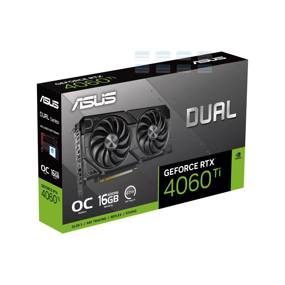 Card Màn Hình Asus Dual Geforce Rtx 4060 Ti Evo Oc Edition 16gb Gddr6 7