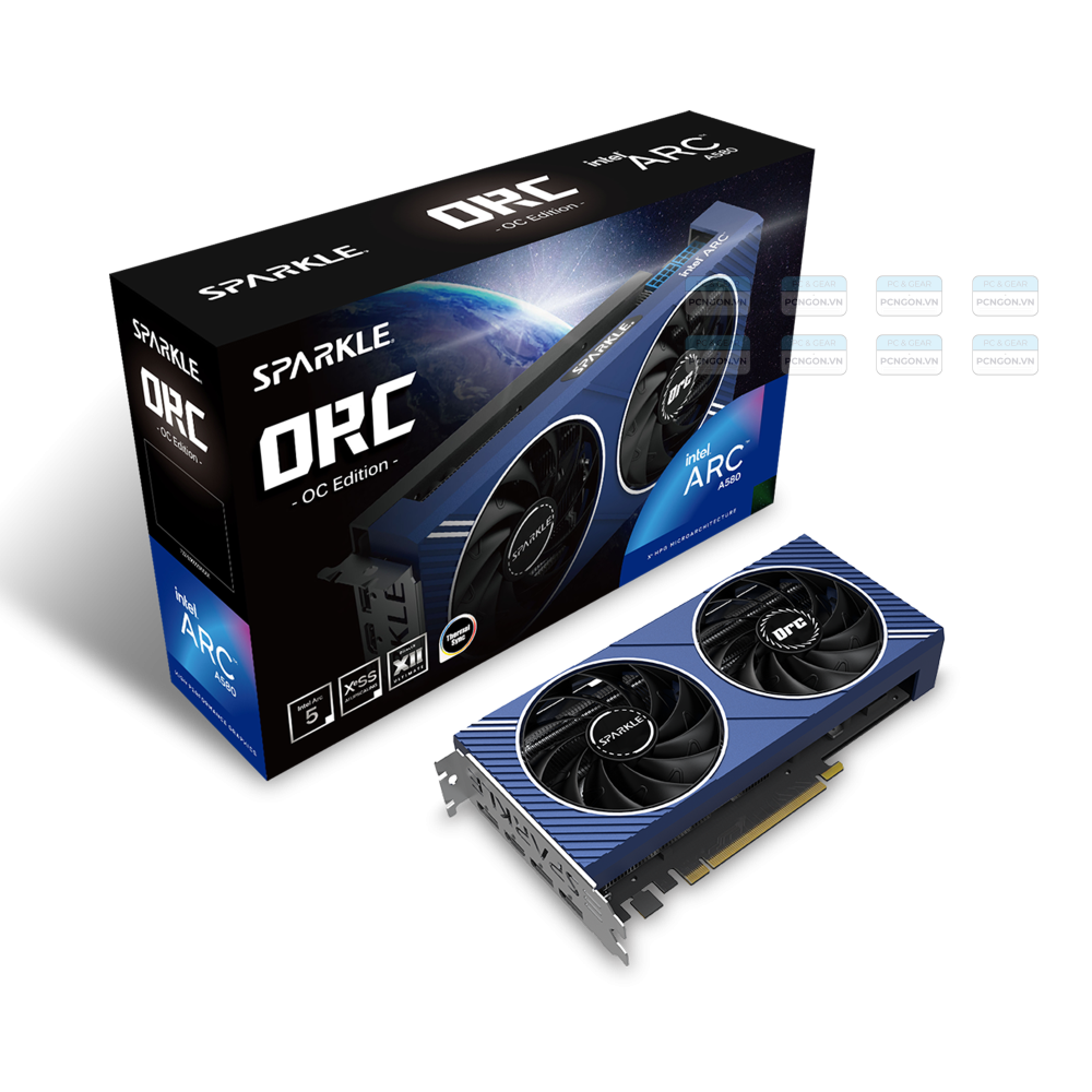 Card Màn Hình Sparkle Intel Arc A580 Orc Oc Edition 8gb Gddr6 1