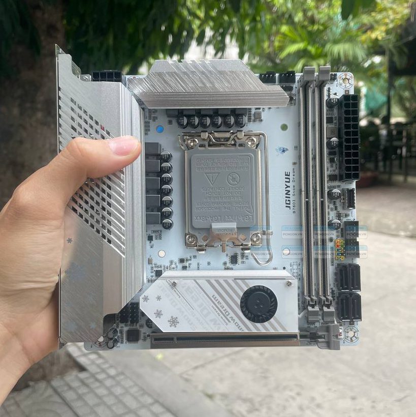 Combo Cpu I5 13500 Mainboard B760i Snow Dream D4