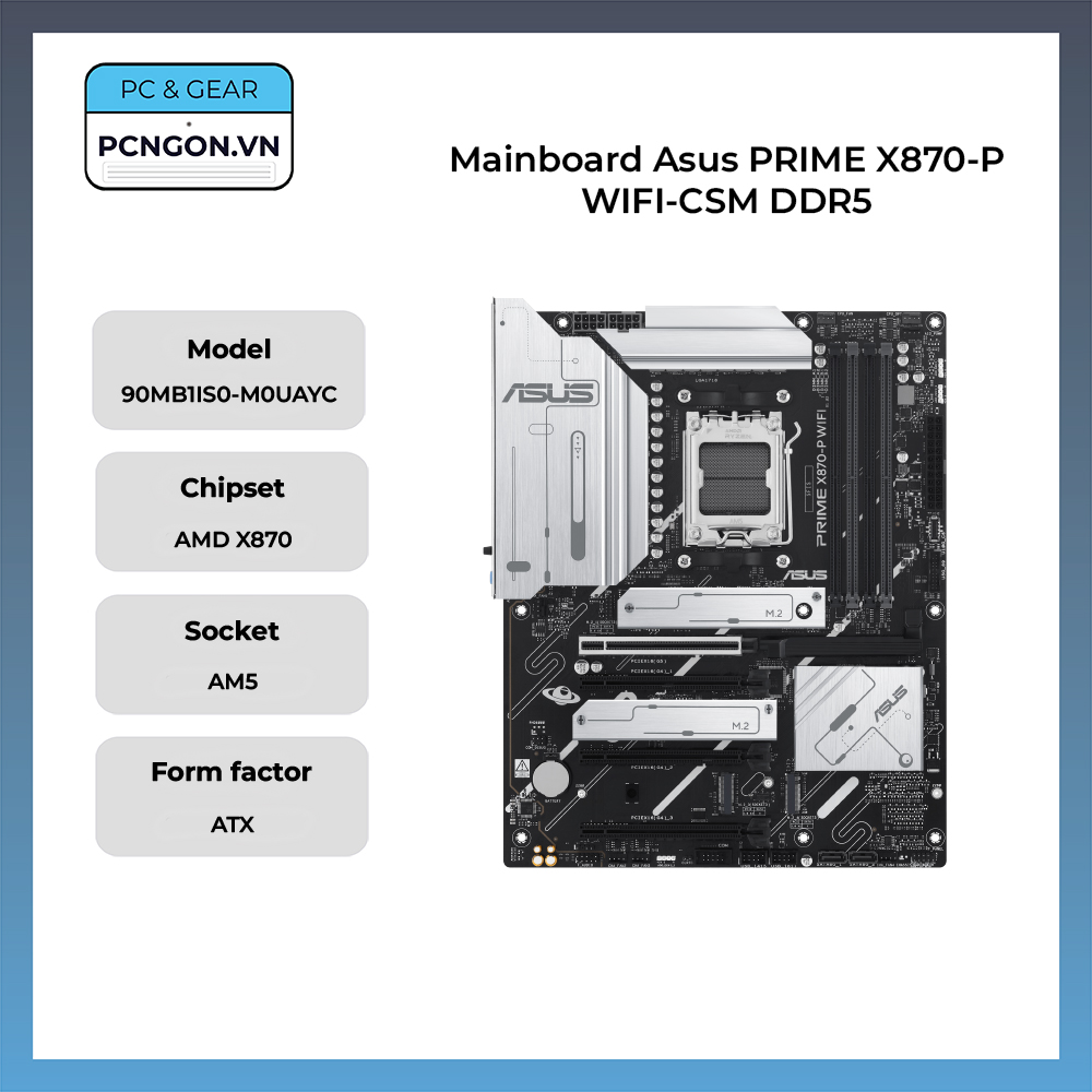 Mainboard Asus Prime X870-p Wifi-csm Ddr5