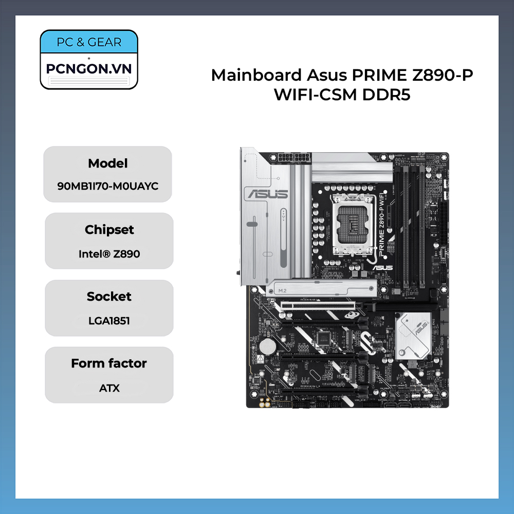 Mainboard Asus Prime Z890-p Wifi-csm Ddr5