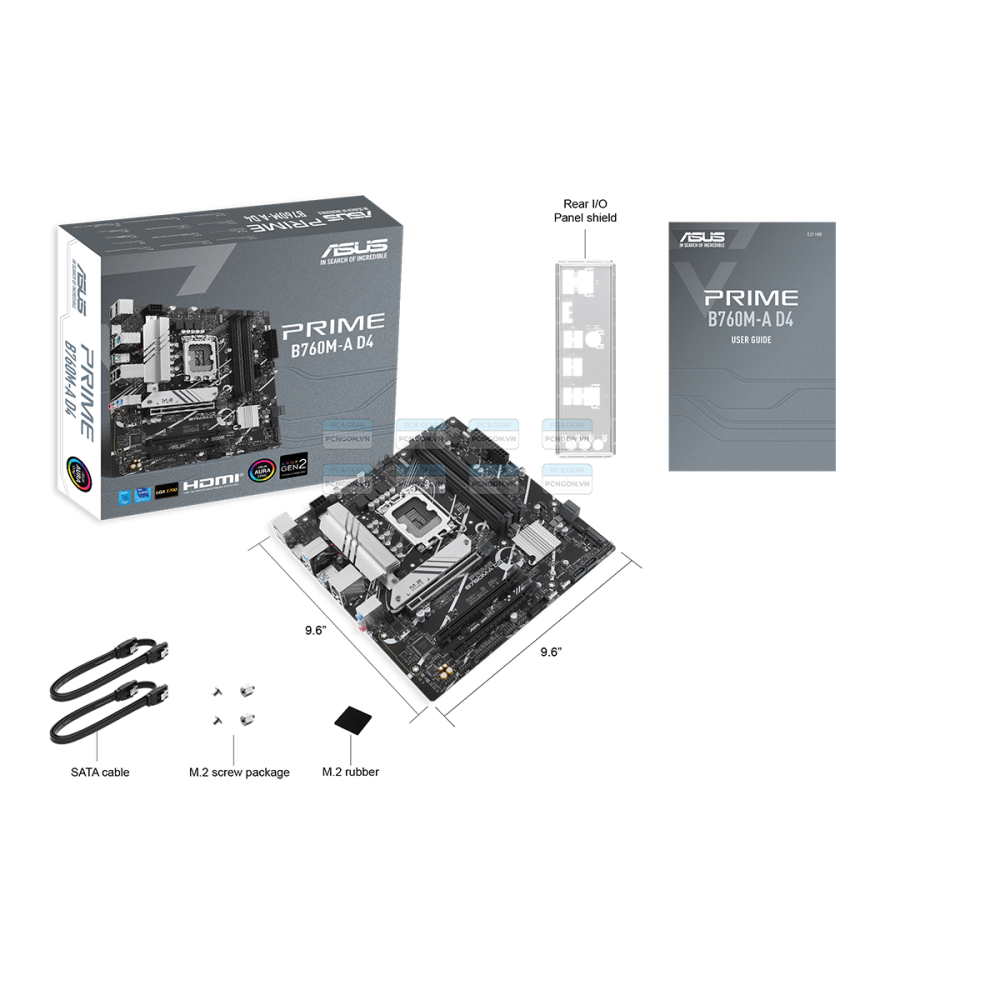 Mainboard Asus Prime B760m-a D4-csm 6