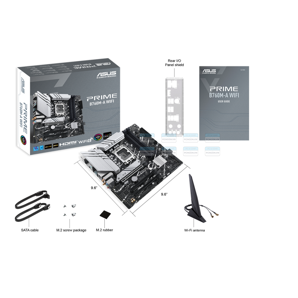 Mainboard Asus Prime B760m-a Wifi Ddr5 6