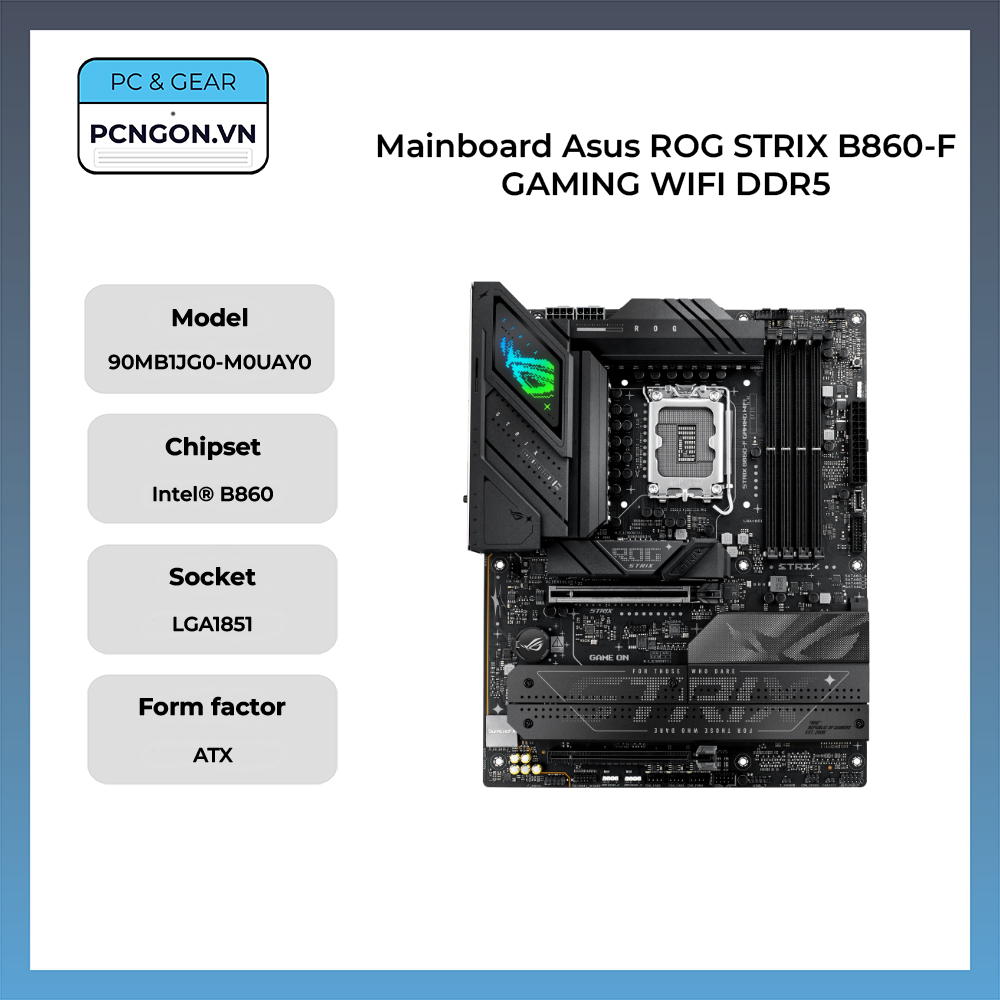 Mainboard Asus Rog Strix B860-f Gaming Wifi Ddr5