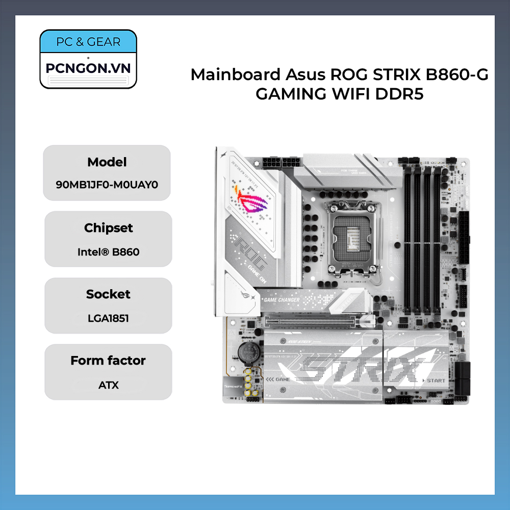 Mainboard Asus Rog Strix B860-g Gaming Wifi Ddr5