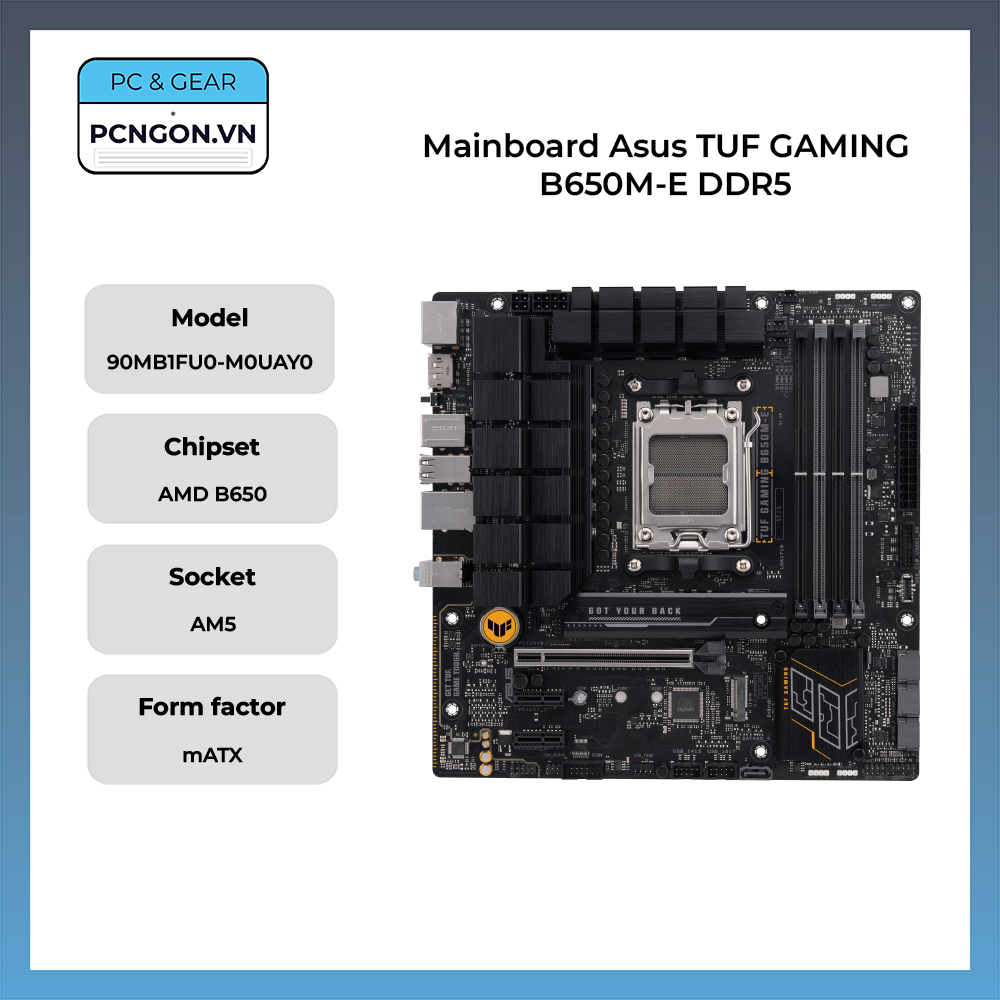 Mainboard Asus Tuf Gaming B650m-e Ddr5