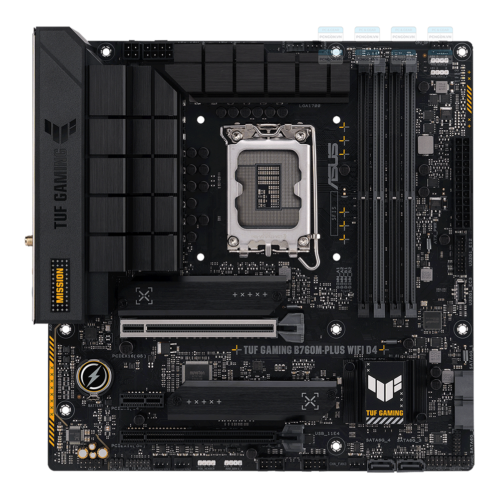 Mainboard Asus Tuf Gaming B760m-plus Wifi D4 1
