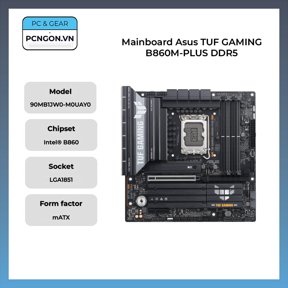 Mainboard Asus Tuf Gaming B860m-plus Ddr5
