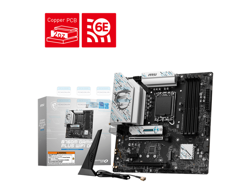 Mainboard Msi B760m Gaming Plus Wifi Ddr4 1