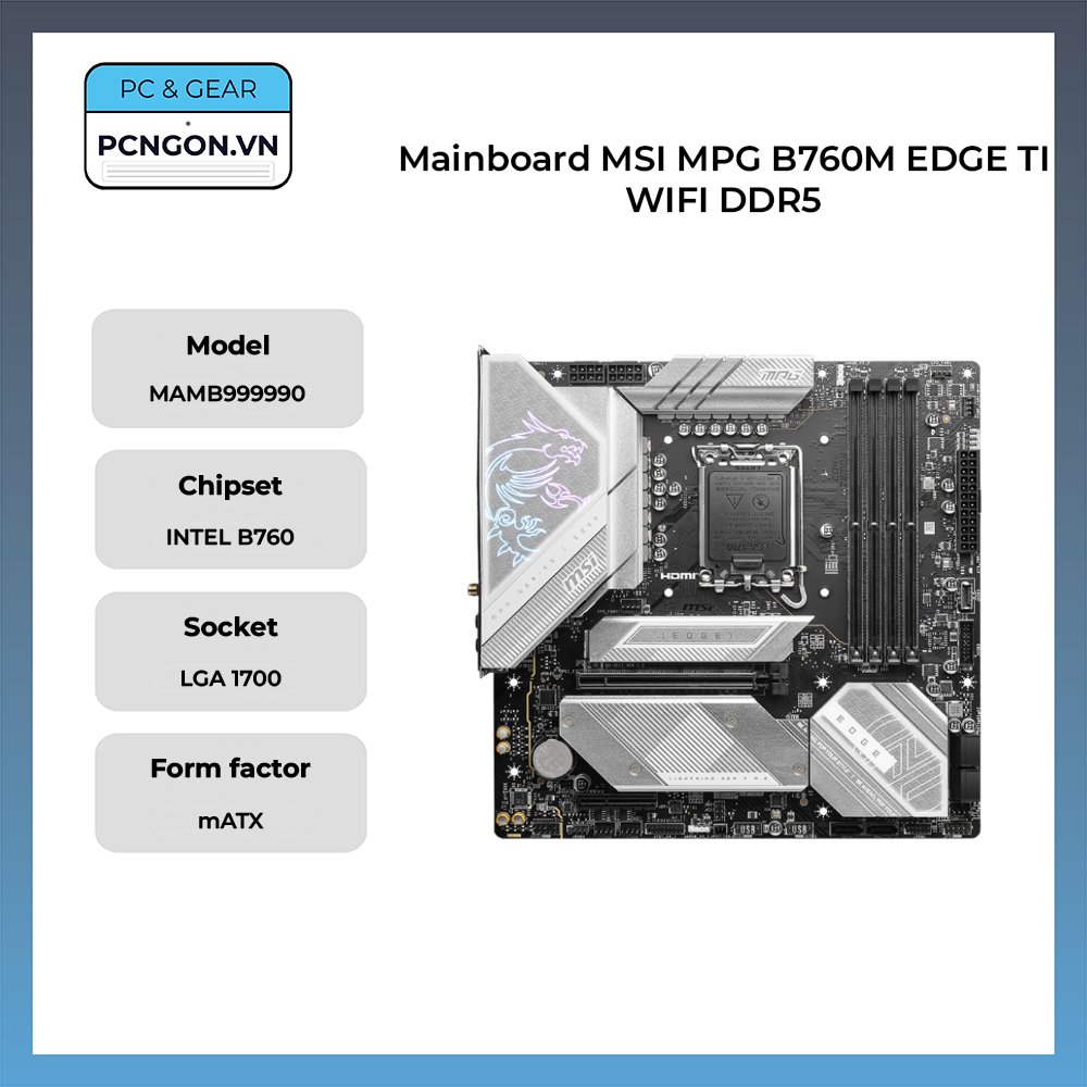 Mainboard Msi Mpg B760m Edge Ti Wifi Ddr5