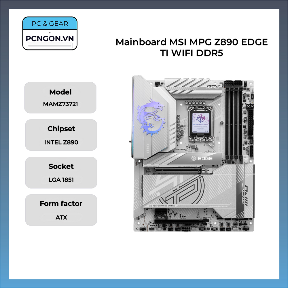 Mainboard Msi Mpg Z890 Edge Ti Wifi Ddr5