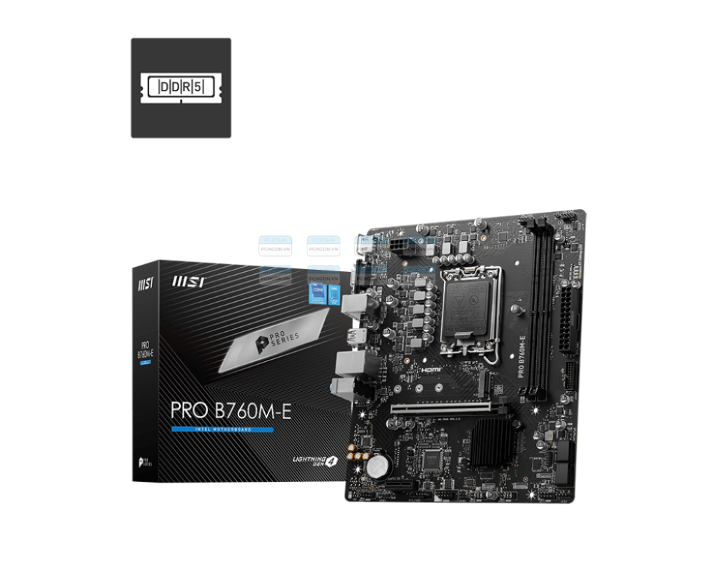 Mainboard Msi Pro B760m-e Ddr5 1