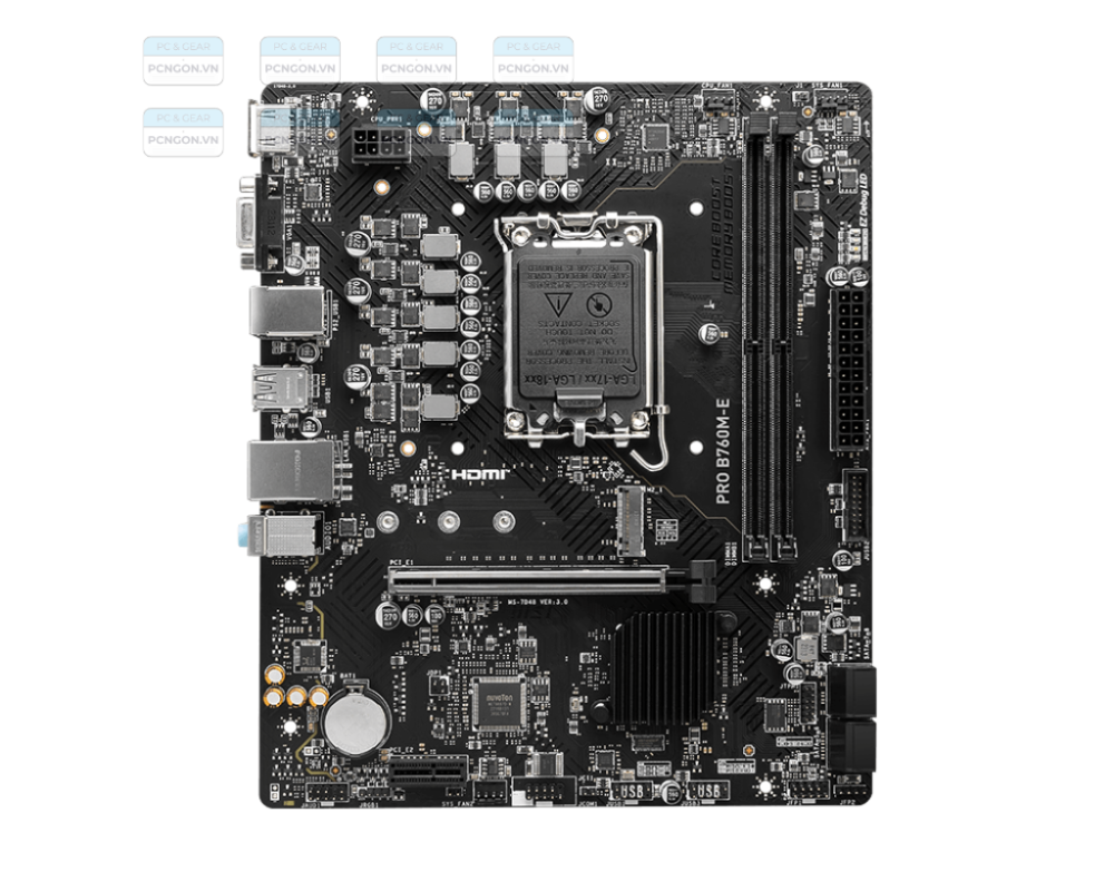 Mainboard Msi Pro B760m-e Ddr5 2
