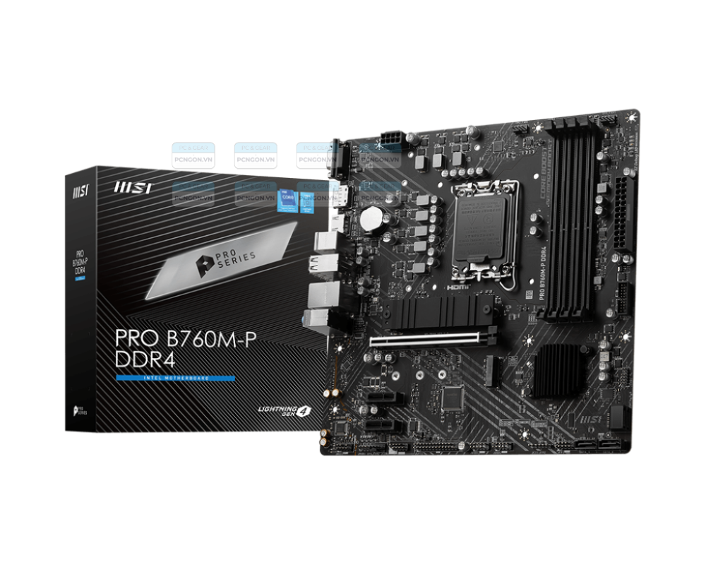 Mainboard Msi Pro B760m-p Ddr4 1