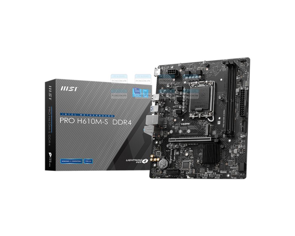 Mainboard Msi Pro H610m-s Ddr4 1