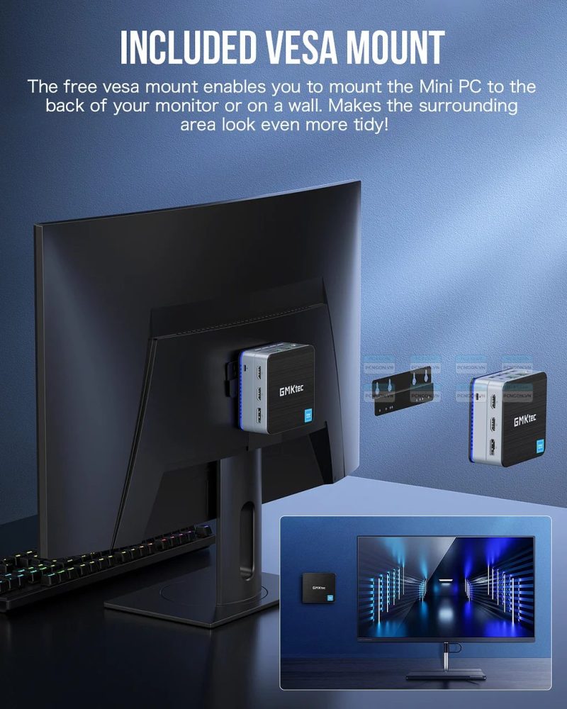 Máy Tính Mini Pc Gmktec G2 Intel N100 6