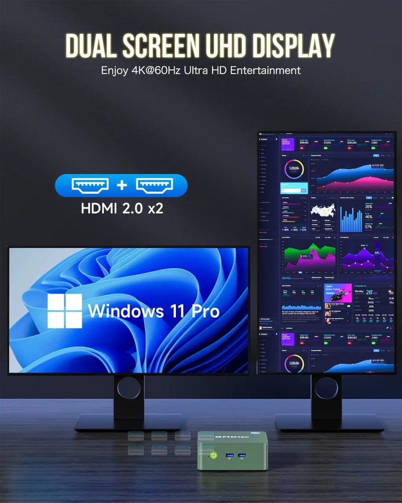 Máy Tính Mini Pc Gmktec G3 Plus Intel Twin Lake N150 4