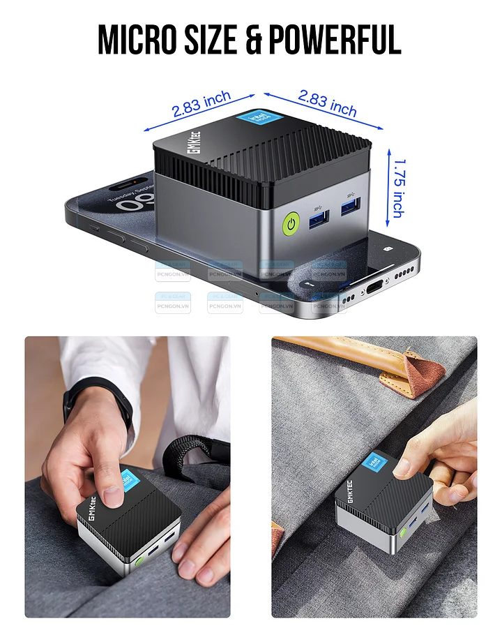 Máy Tính Mini Pc Gmktec G5 Intel N97 3