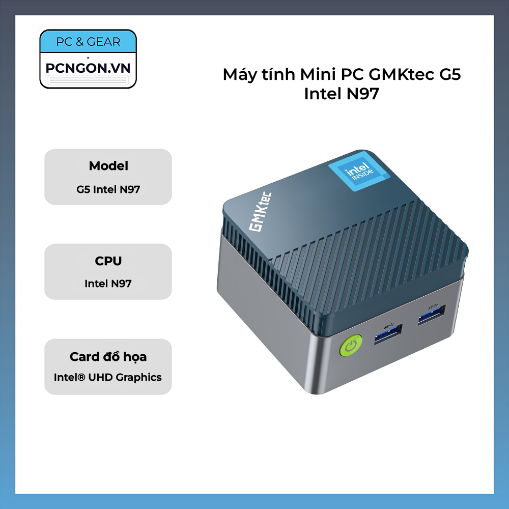 Máy Tính Mini Pc Gmktec G5 Intel N97