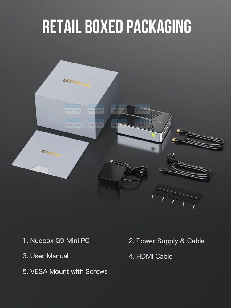 Máy Tính Mini Pc Gmktec G9 Nas Intel N150 2