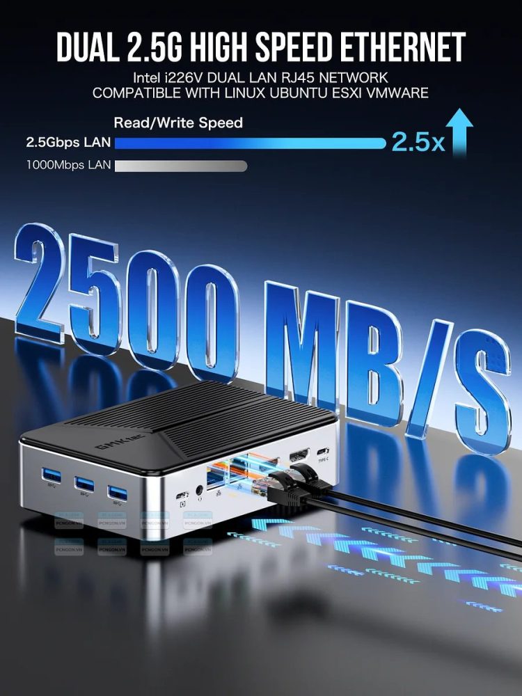 Máy Tính Mini Pc Gmktec G9 Nas Intel N150 6