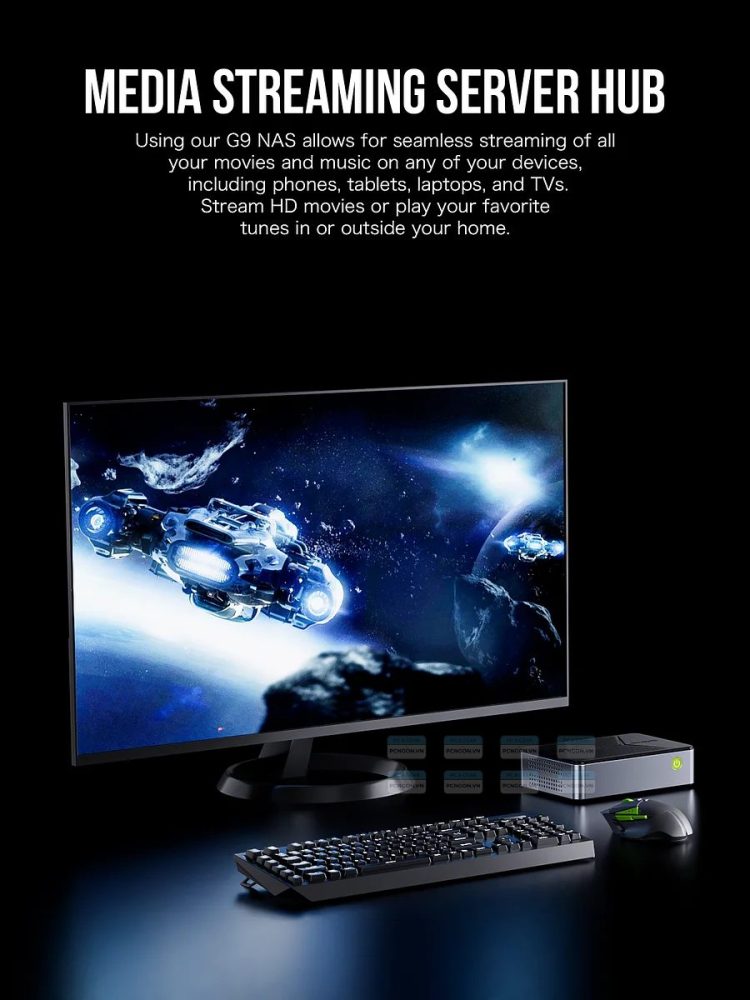 Máy Tính Mini Pc Gmktec G9 Nas Intel N150 8