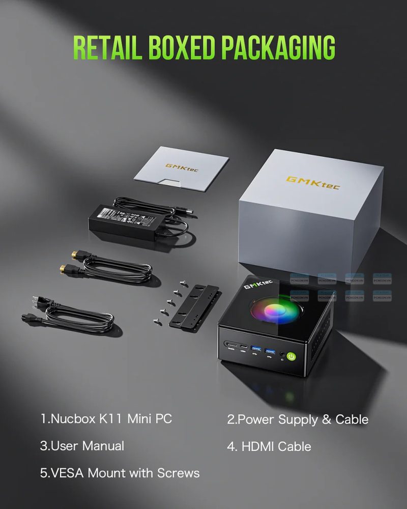 Máy Tính Mini Pc Gmktec K11 Amd Ryzen 9 8945hs 2