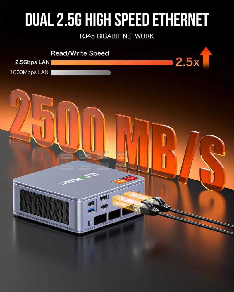 Máy Tính Mini Pc Gmktec K6 Amd Ryzen 7 7840hs 4