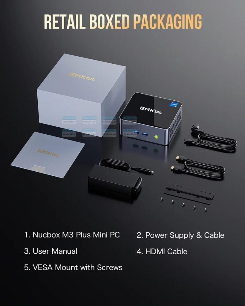 Máy Tính Mini Pc Gmktec M3 Plus Intel I9 12900hk 2