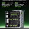 Máy Tính Mini Pc Gmktec M7 Amd Ryzen 7 Pro 6850h 10