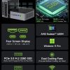 Máy Tính Mini Pc Gmktec M7 Amd Ryzen 7 Pro 6850h 8