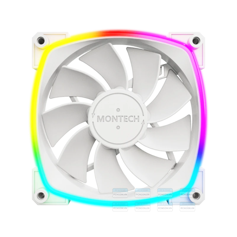 Quạt Tản Nhiệt Montech Rx 120 Pwm White 2