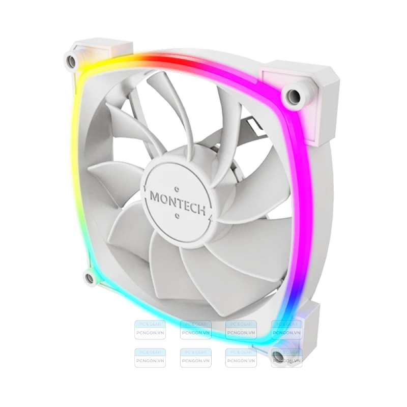 Quạt Tản Nhiệt Montech Rx 120 Pwm White 3