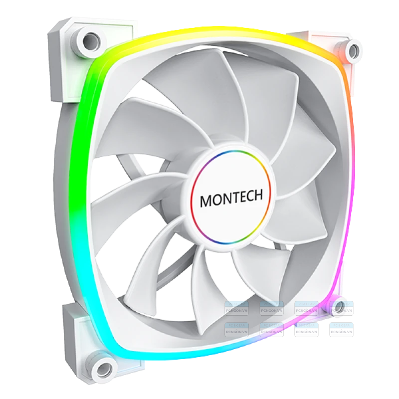 Quạt Tản Nhiệt Montech Rx 140 Pwm White 1