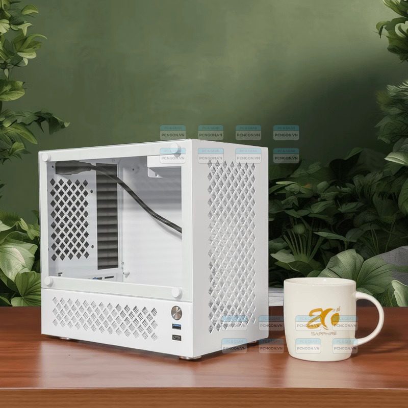 Vỏ Case Máy Tính Mini Itx Alla Ss30 Đen 13